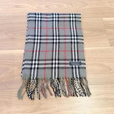 Authentic Burberry nova check 100% lambswool premium scarf