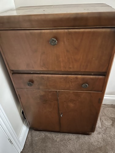 Vintage drinks cabinet - drinks,