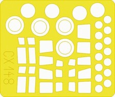 Eduard CX148 1/72 Lockheed C-130H/C-130J Hercules paint mask for Italeri