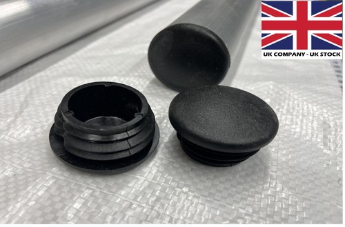 Round plastic end cap - round, 48