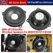 2 BMW Genuine Harman Kardon Mid Range Door Speakers 65139364956 F20 F21 F30 G30