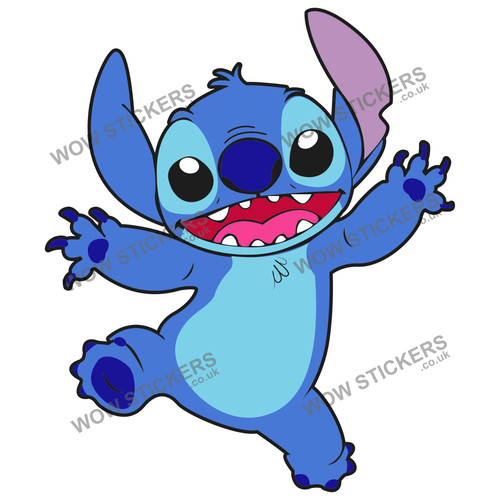 Character sticker stitch - character, (c)