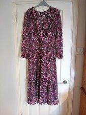 Wallis Floral Maxi Dress Size