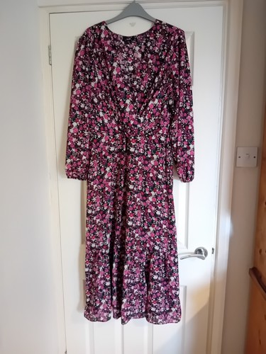 Wallis floral maxi dress - floral,