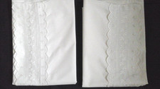 VINTAGE Pair of White