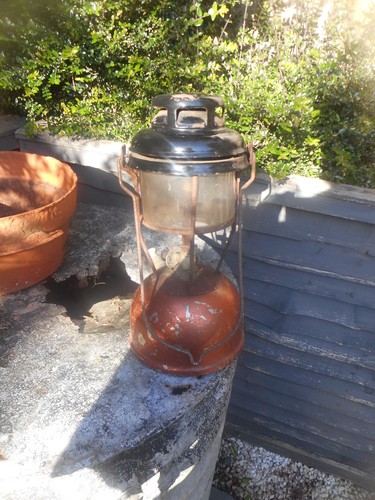 Old tilley lamp used - tilley,