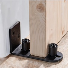 1/2 Sliding Rail Barn Door Hardware Steel Roller Closet Track System Home Kit UK