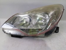 2011 VAUXHALL CORSA RHD HEADLIGHT/HEADLAMP LEFT SIDE 13295017
