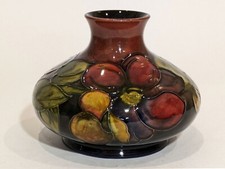 William Moorcroft Flambe Clematis Vase