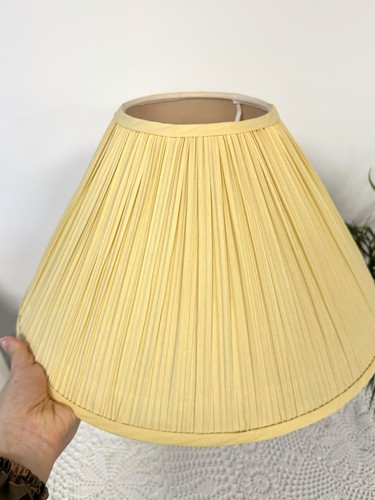 Pleated lampshade comes with - lampshade,