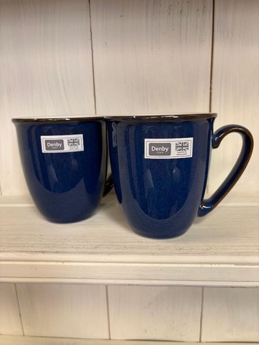 Pair denby imperial - denby, blue
