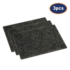 3pcs Black Speckled Granite