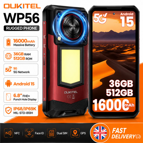 Oukitel wp56 rugged smart - wp56,