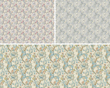 GOLDEN LILY, WILLIAM MORRIS DESIGNS BY CLARKE & CLARKE CURTAIN FABRIC