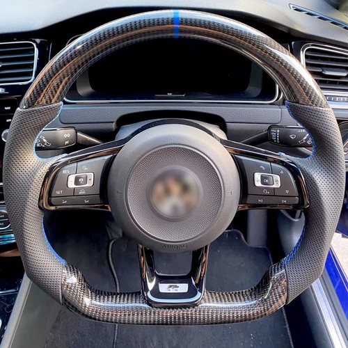 Carbon fibre steering wheel - fibre,