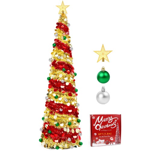 6ft pop christmas tree - 6ft,