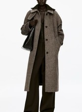 Arket Wool-Alpaca Blend Coat 