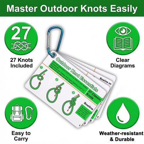 Knot tying guide waterproof - knot,