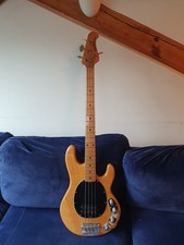 Musicman Stingray 4 String Bass Guitar Natural Colour With Hardcase