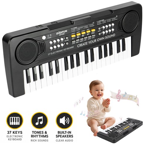 Electronic piano keyboard - electronic,