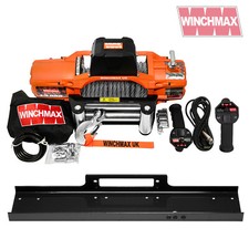  ELECTRIC WINCH 12V 4x4/RECOVERY SL 13500 lb WINCHMAX BRAND + MOUNTING PLATE INC