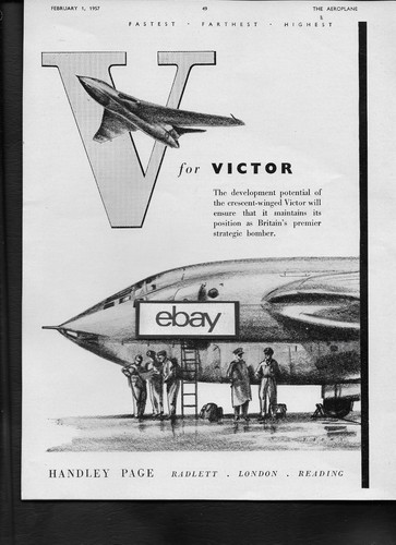 Handley page victor - handley, crescent