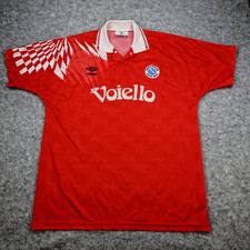 Vintage Napoli Shirt Large Red