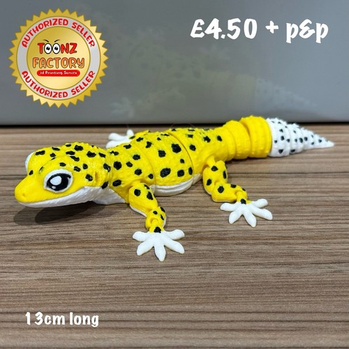 Printed mini leopard gecko - mini,