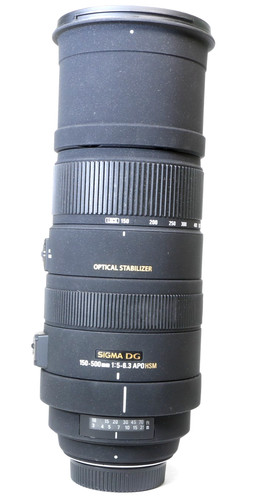 Sigma 150 500mm - f/5-6.3, apo