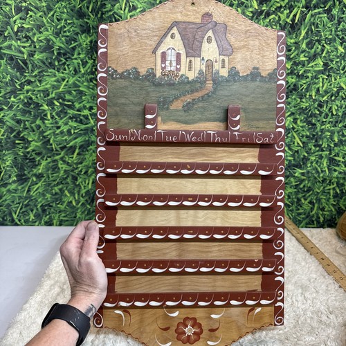 Vintage wooden perpetual - wooden,