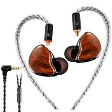 In Ear Monitors Headphone in Ear Earbuds Wired Earphone Dual Drivers Headphone