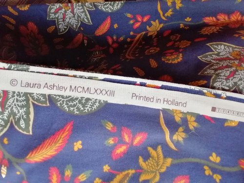 Laura ashley favorita - navy, new