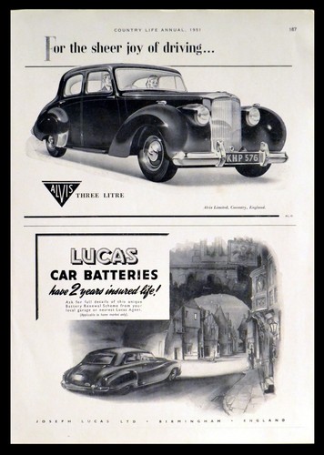 Alvis three litre car - three,