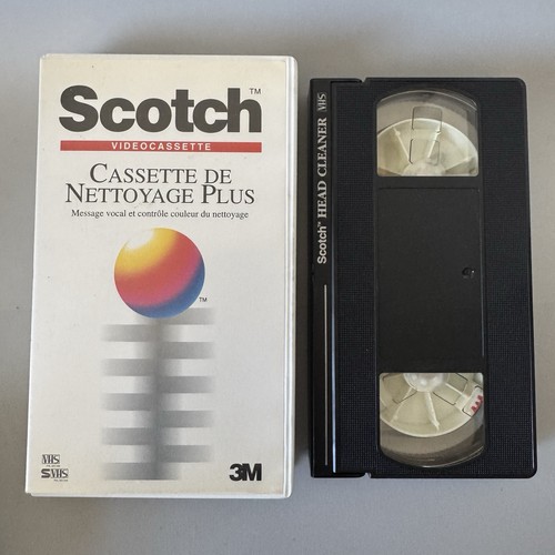 Scotch head cleaner vhs - scotch, f/