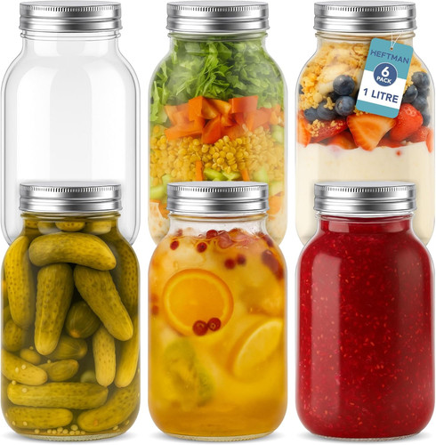 Glass mason jars with lids - mason,