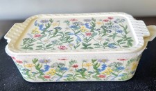 Grace Pantry 3-In-1 Oven Casserole Dish w/Trivet Lid Cottage Core Garden Floral 