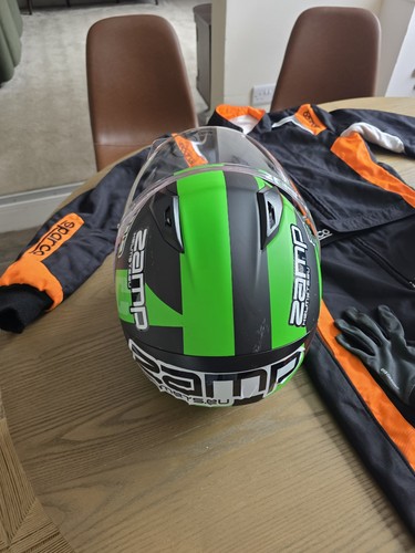Hjc and sparco race suit - hjc,