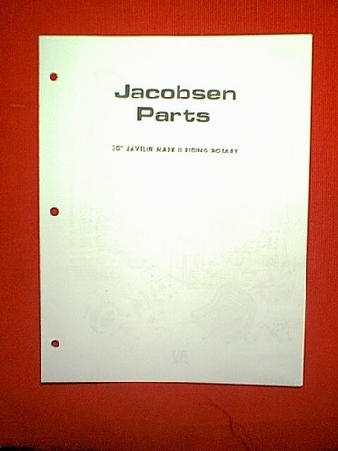 Jacobsen javelin mark - javelin, ii