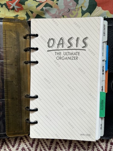 Vintage personal organiser - personal,