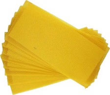 100% Pure Beeswax Sheets for