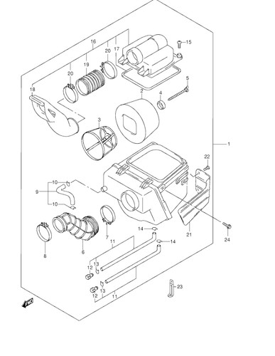 Suzuki genuine atv - genuine, clip