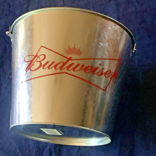 Budweiser ice beer bucket pail - ice/beer, bucket/pail