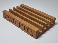 Solid Oak Desk Tidy Tablet
