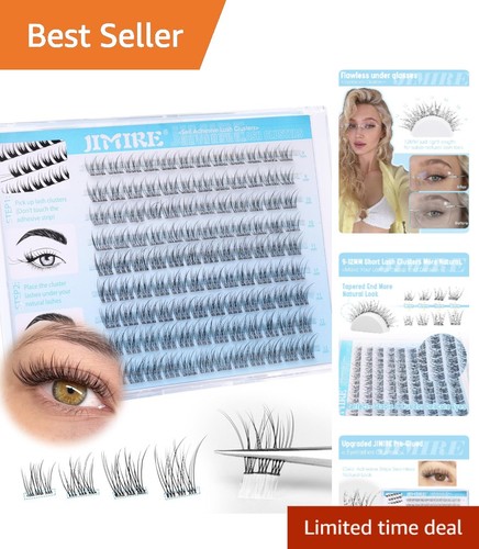 Press wispy lash clusters - press-on,