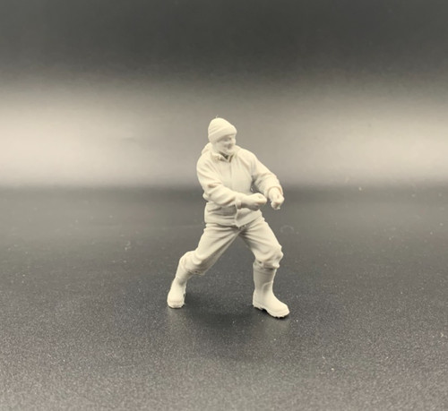Crew figure model boats - model, 3d