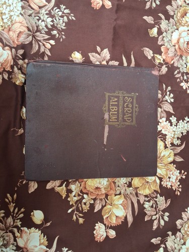 Antique victorian scrapbook - antique,