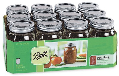 Tapered mason jars with - tapered,