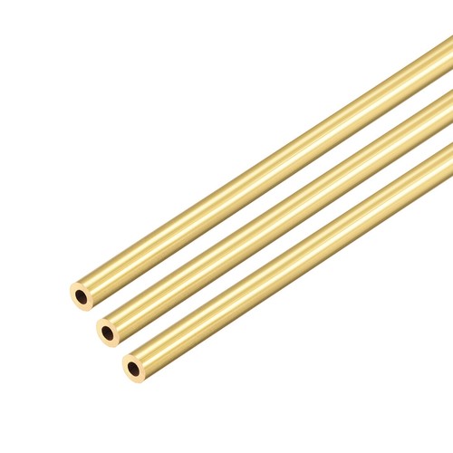 3pcs brass round tube - tube, 300mm