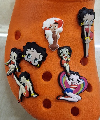 Shoe charms betty boop for - shoe,