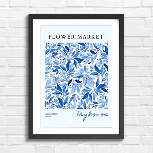 Mykonos flower market - mykonos,